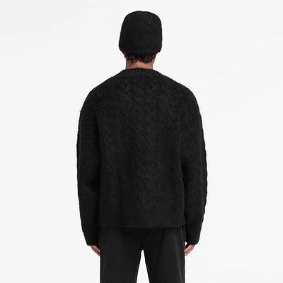 Textured Knit in Blue