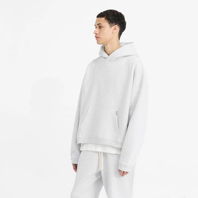 Initial Boxy Hoodie G.R.A.Y