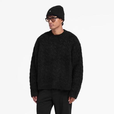 Textured Knit in Blue